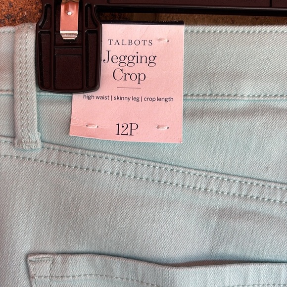 Talbots Petite Jegging Crop NWT Women's High Waist Skinny Leg Crop Length 12P - Picture 7 of 10